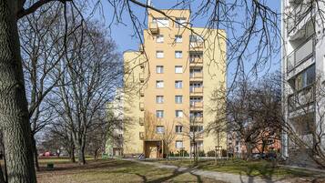 Fassade der Unterkunft