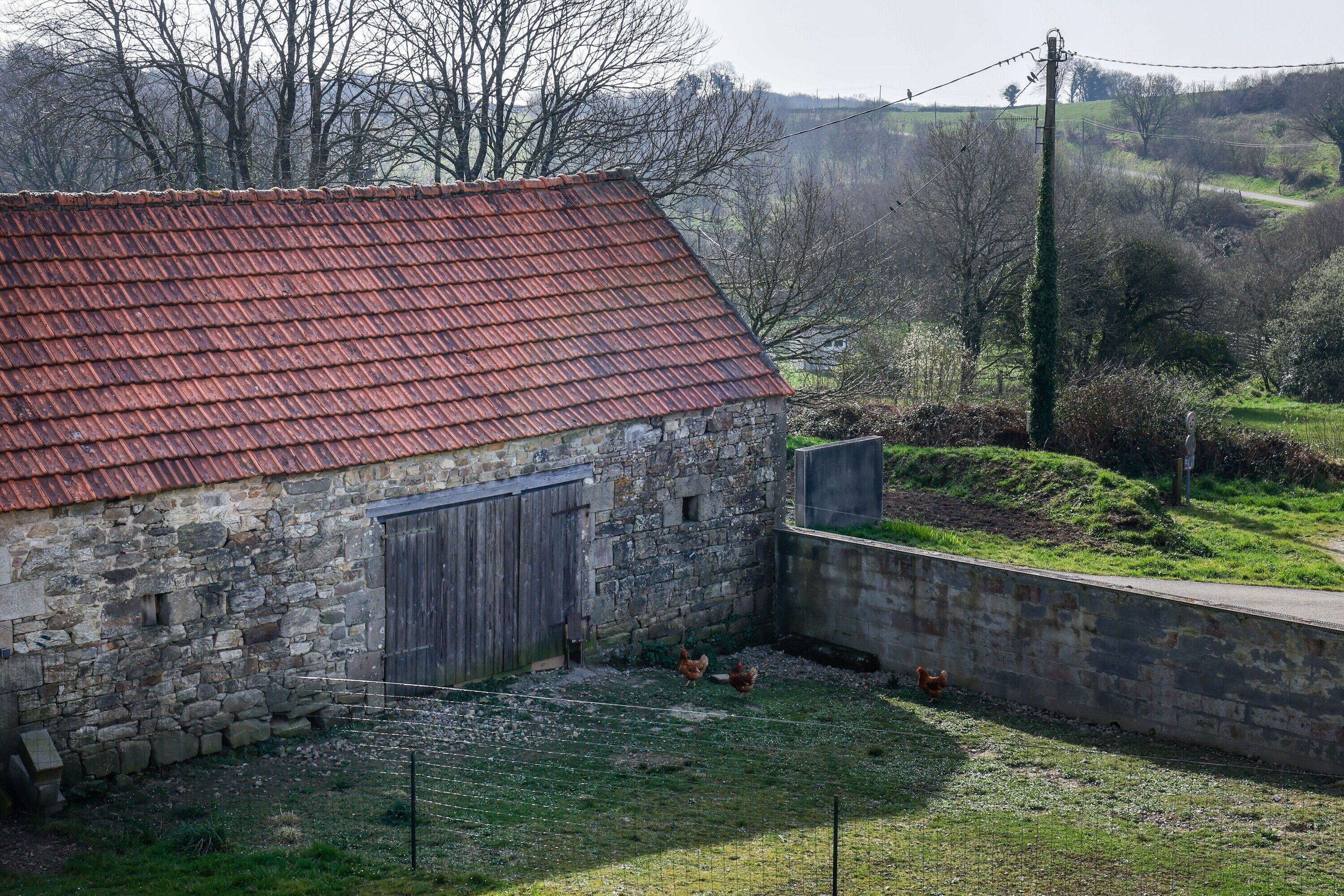 Enceinte de l’hébergement