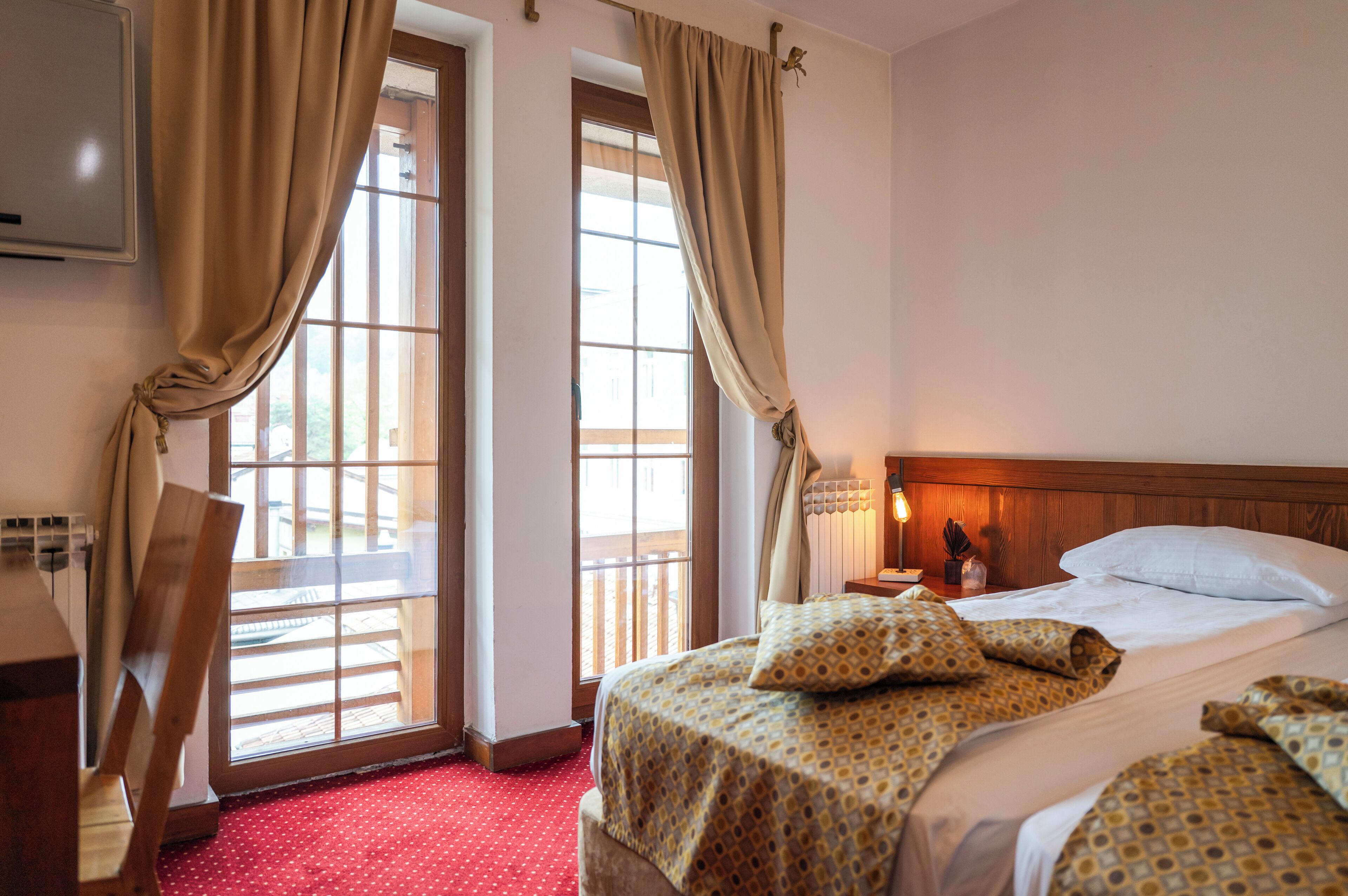 Habitación con 1 cama doble o 2 individuales