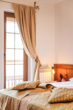 Chambre Double, vue ville