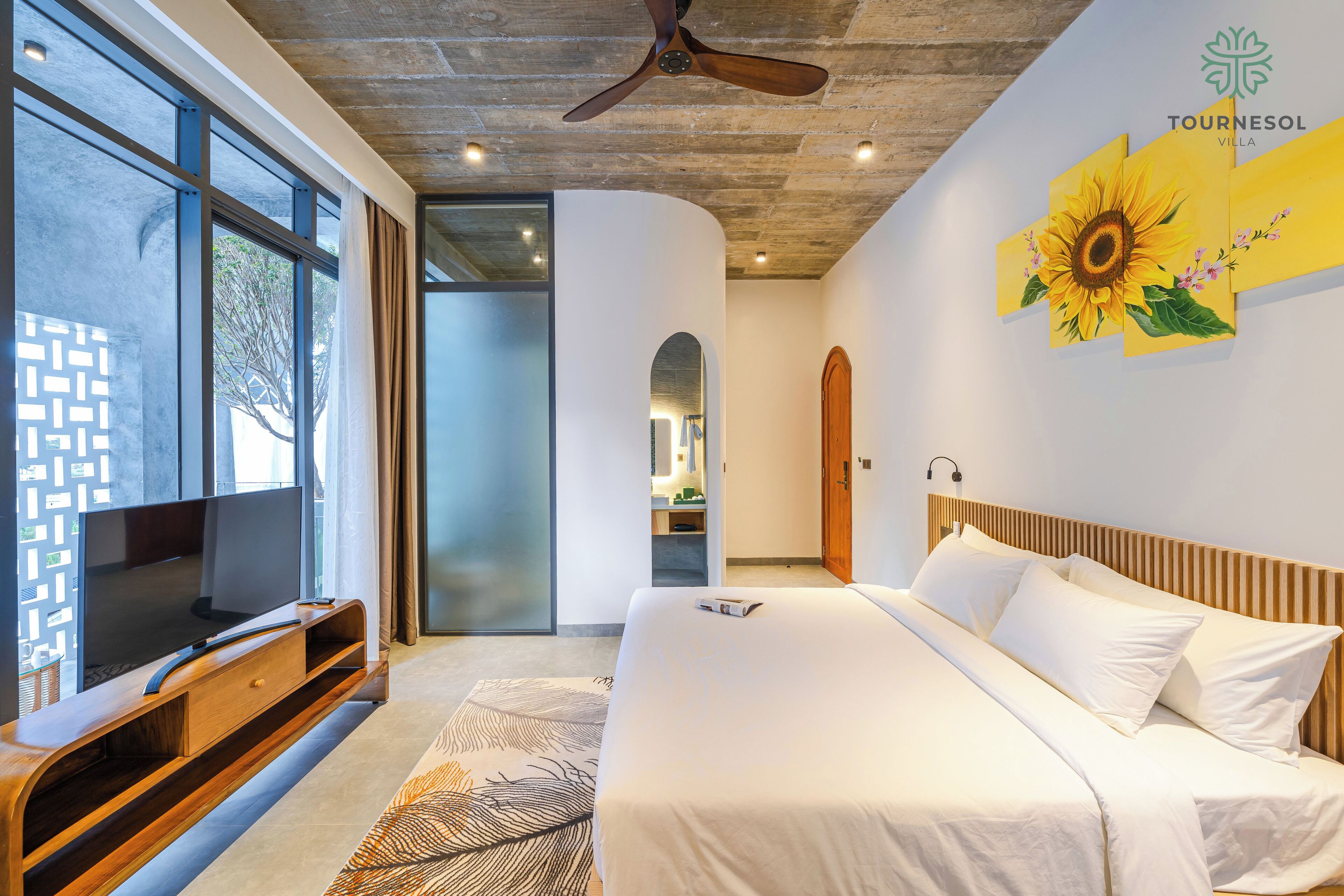 Quarto luxo, vista para a cidade