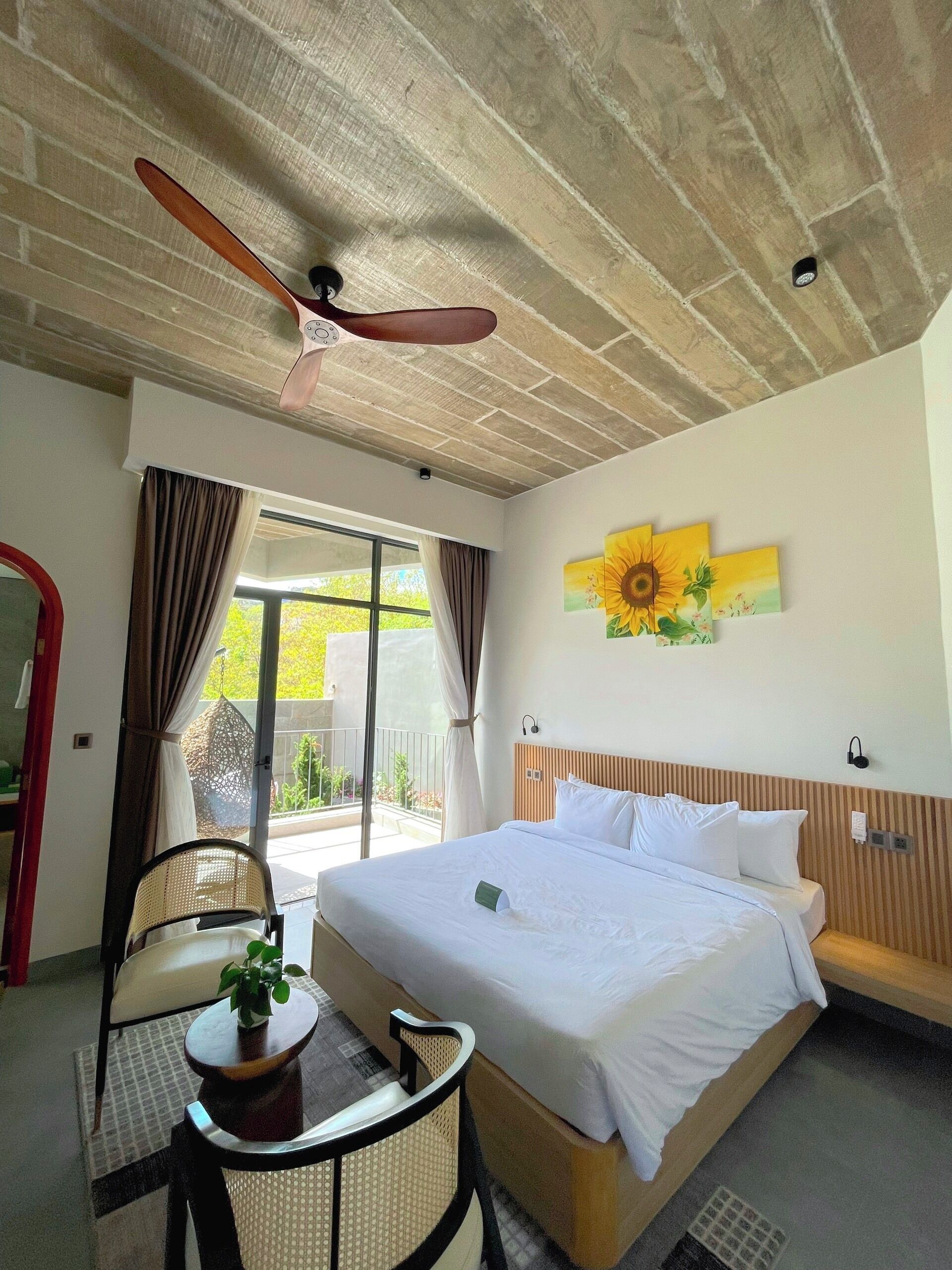 Quarto luxo, vista para a colina