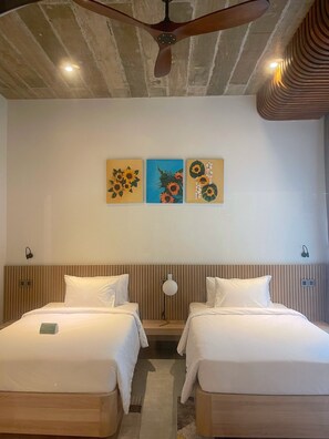 標準客房, 庭園景