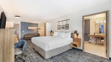 Suite, 1 kingsize bed met slaapbank, toegankelijk voor mindervaliden, niet-roken (Efficiency)