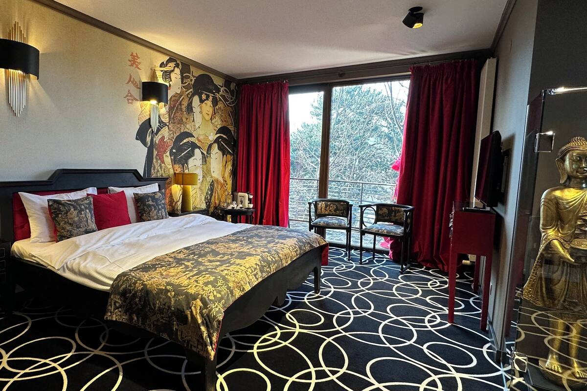 Habitación doble de estilo japonés