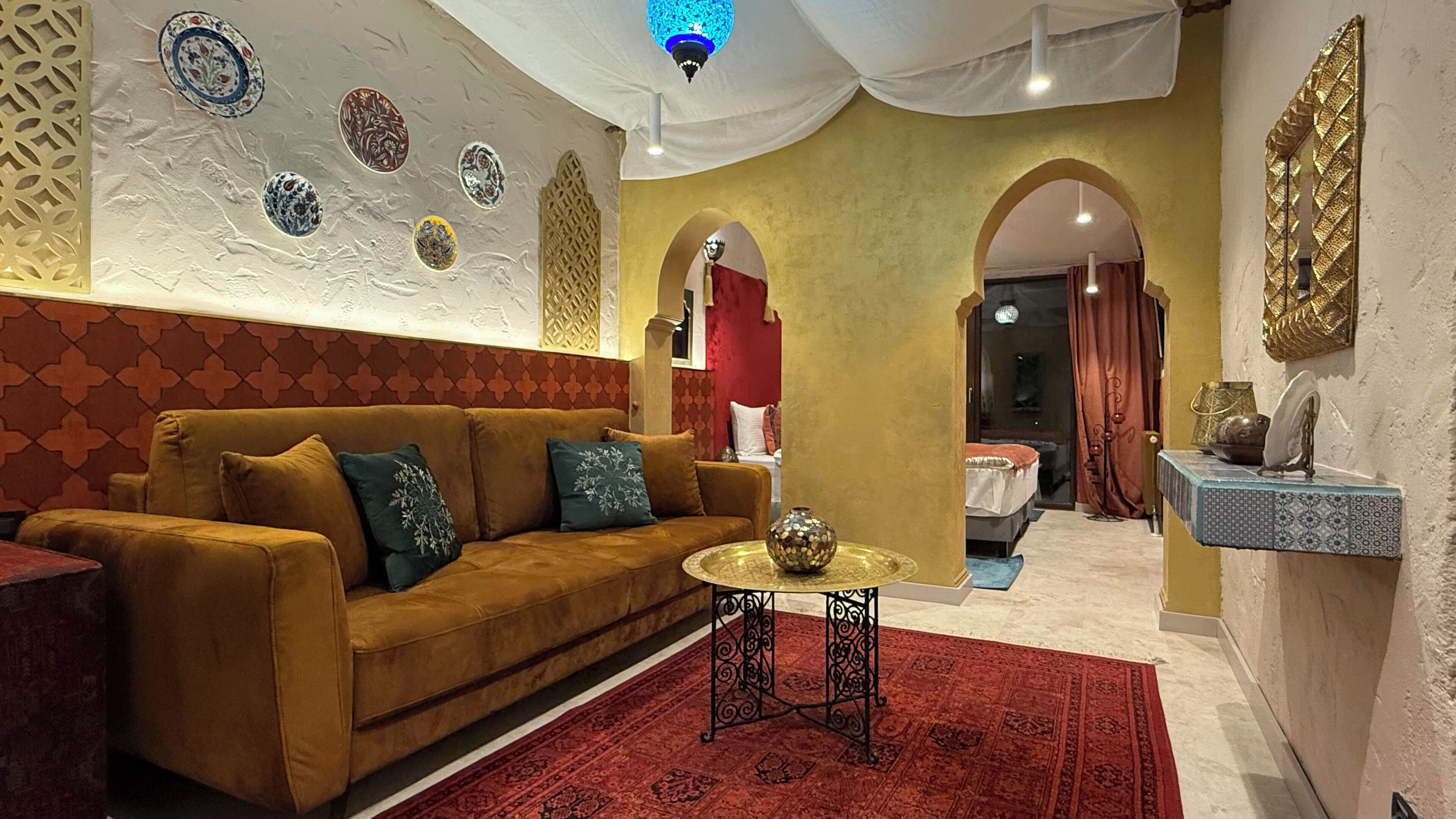 Chambre Triple Exclusive | Coin séjour