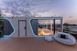 Deluxe Twin Room | Terrace/patio - Air Space Camp Khao Yai (Pak Chong)