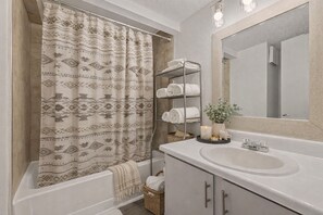 Bathroom - FIFA 2026 Stay • 2BR Near AT&T (Arlington)