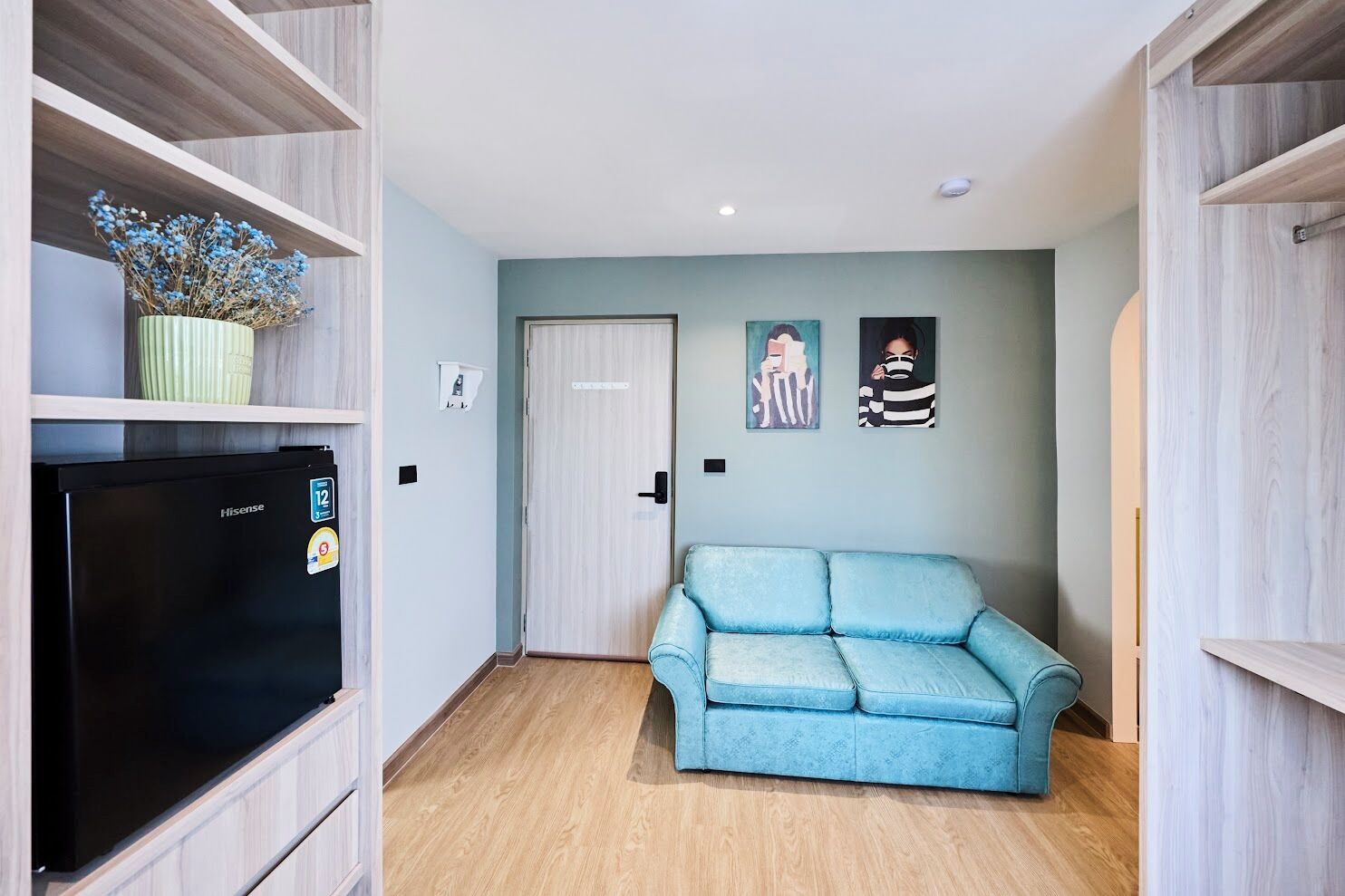 Habitación doble Premium | Área de sala de estar