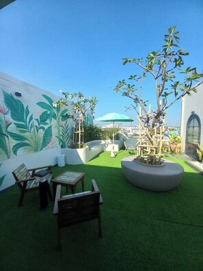 Terrasse sur le toit