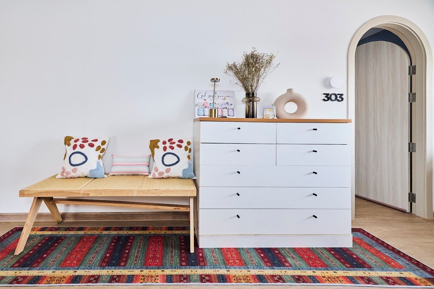 Coin salon dans le hall