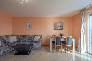 Standard Apartment, Multiple Bedrooms (Sea View Apartment Magda 2) | Living area - Sea View Apartments Magda (Krsan)
