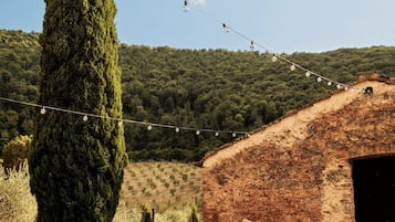 Aussenbereich für Bankette