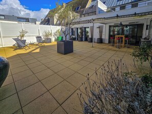 Terrace/patio - Penthouse sea view - Patio & private parking (Concarneau)