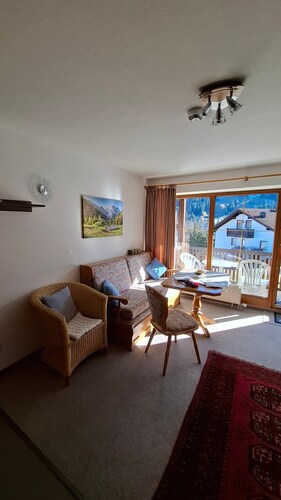 Studio-Apartment 'Fewo Rotspitze im Sonnenpark' mit Bergblick, Balkon und WLAN
