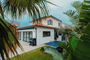 Terrace/patio - Luxury Villa with Heated Pool - 6 Pers - Saleilles, near beaches (saleilles)