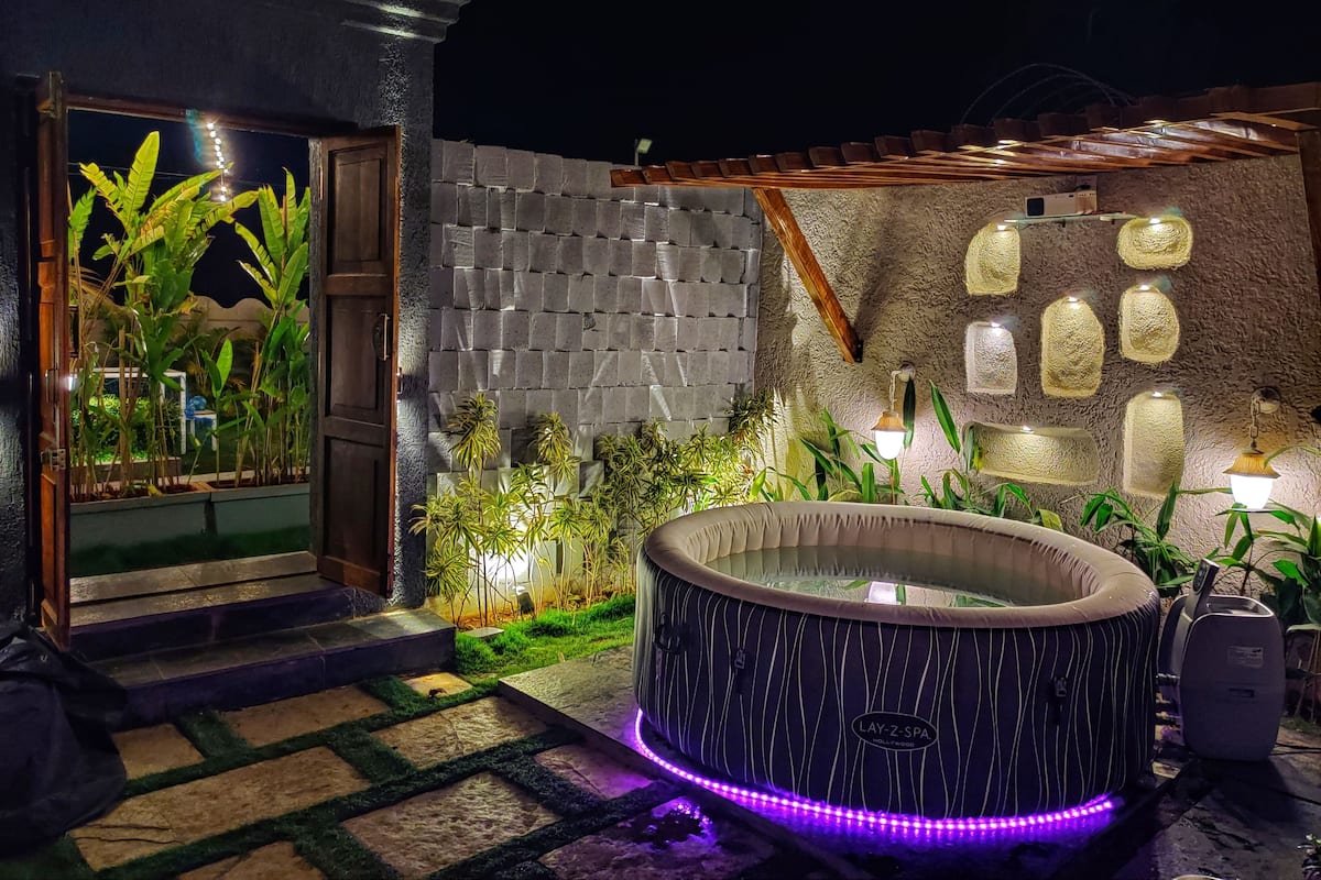 Casa de campo, balcón