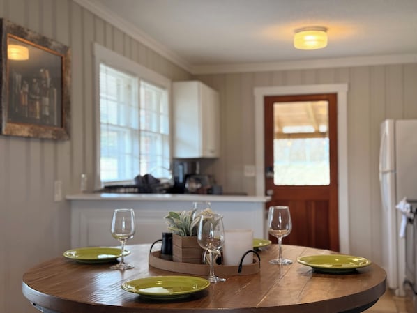 Fridge, microwave, oven, stovetop - Lazy Hiker by Chatuge Home Concierge | Walk to Downtown Hayesville | Fire Pit | Pet Friendly (Hayesville)