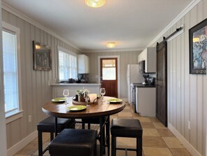 Dining - Lazy Hiker by Chatuge Home Concierge | Walk to Downtown Hayesville | Fire Pit | Pet Friendly (Hayesville)