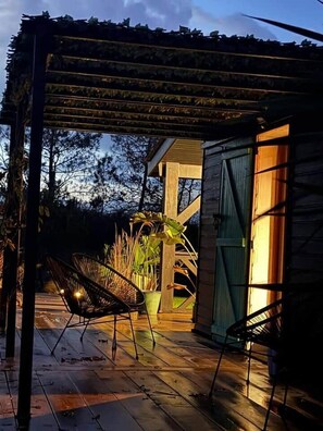 Terrace/patio - Le Chalet du lac (Biscarrosse)