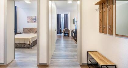 Gemütliche Ferienwohnung murihaus 2 mit Balkon & Parkplatz