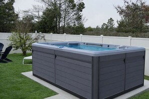 Idromassaggio all'aperto