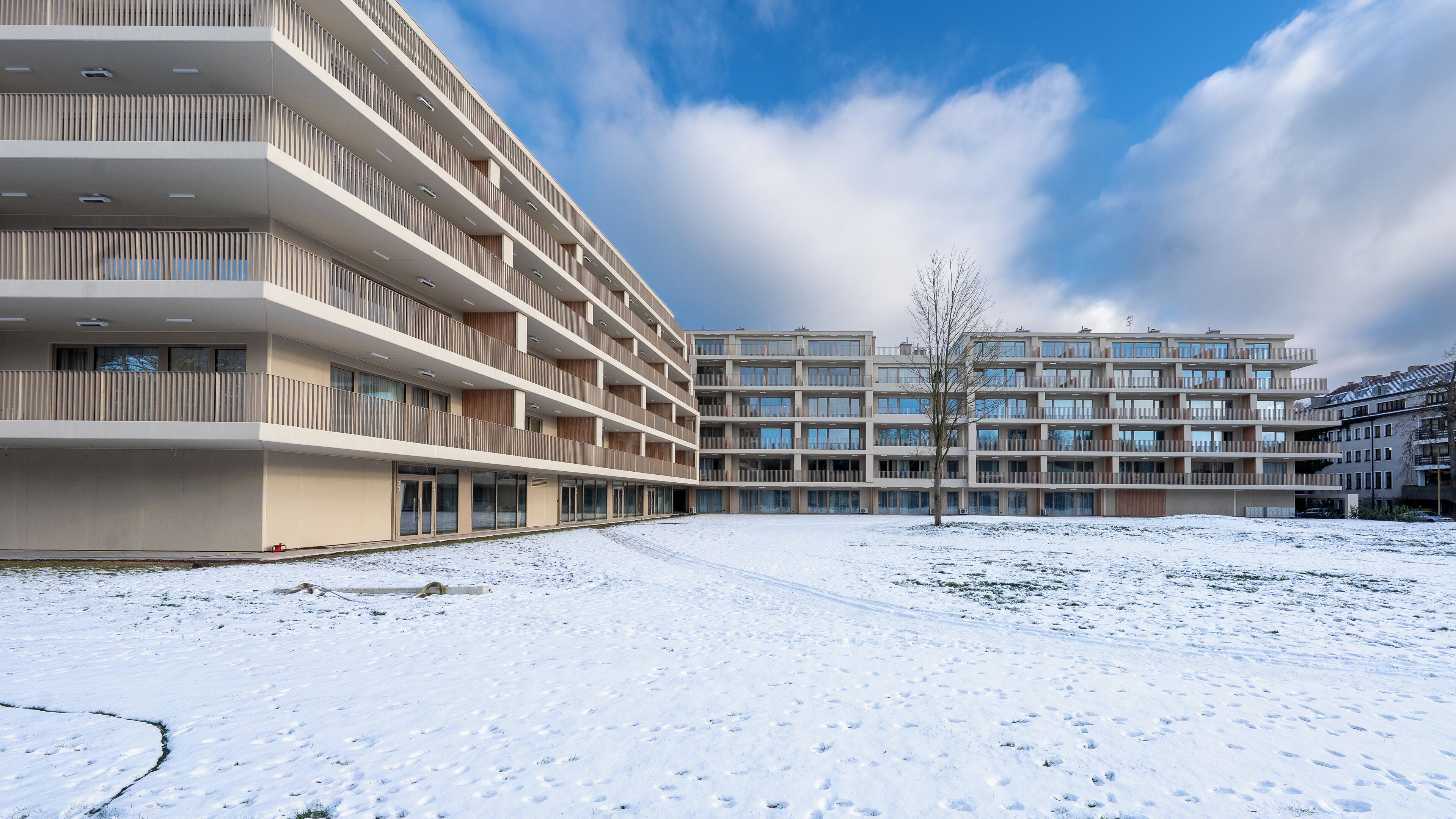 Mặt tiền nơi lưu trú