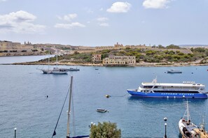 View from property - Central Sunny Apartment + Views of Valletta City (Sliema)