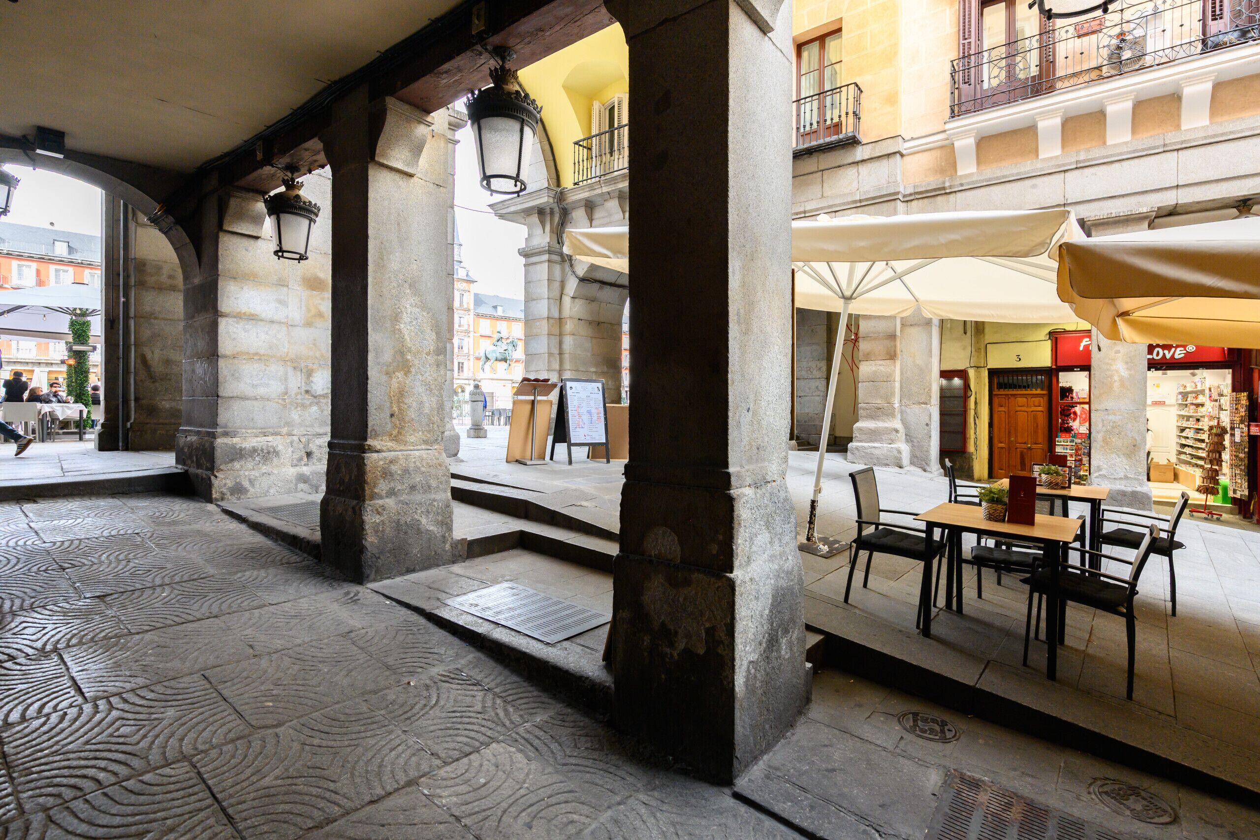 Udendørs spisemuligheder