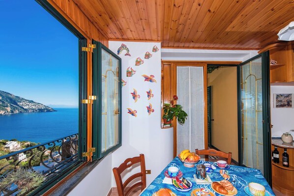 Apartment, 1 Bedroom | Balcony - Terrazza con Vista Mozzafiato sul Mare a Positano (Positano)
