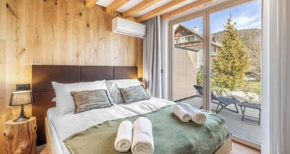 Chalet Bela 2/2 – A modern alpine retreat just 3 km from Bled