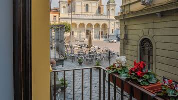 Chambre Double Deluxe, balcon, vue ville | Balcon