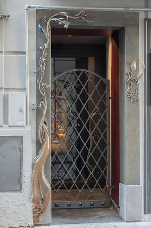 Fachada de la propiedad