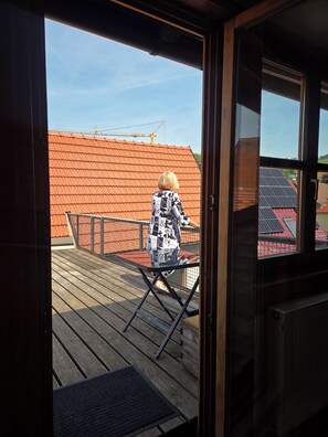 Interior - Apartment "Saskia" with a wonderful view of the old town and roof terrace! (Hammelburg)