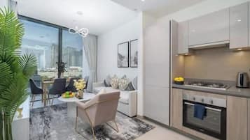 Luxury Apartment, City View | City view