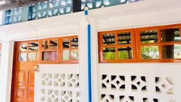 Family Twin Room, Patio, Garden View | Exterior detail