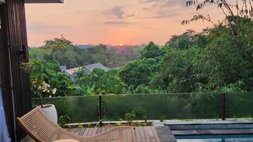 Deluxe Villa, Pool View | Terrace/patio