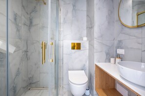 Studiosuite – exclusive, sjøutsikt | Bad