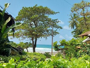 Classic Triple Room, Balcony, Ocean View | Beach | On the beach - Beach House NATUREZA (Itacare)