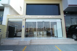 Exterior detail - The Host Venu (Riyadh)