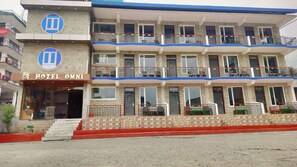 Façade de l’hébergement 