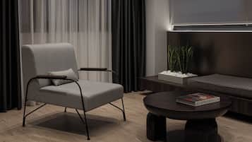 Suite (Accessible Room) | Living area | 55-inch Smart TV with digital channels, Netflix, streaming services