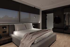 Suite (Accessible Room) | 고급 침구, 메모리폼 침대, 미니바, 객실 내 금고