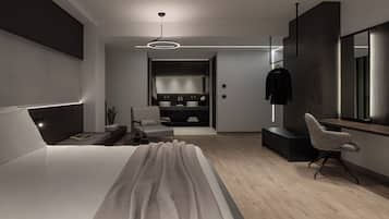 Junior Suites | Premium bedding, memory-foam beds, minibar, in-room safe