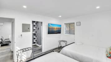 2 habitaciones, tabla de planchar con plancha y wifi gratis