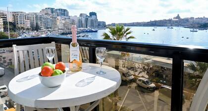 A Sunny Seaview In Central Sliema