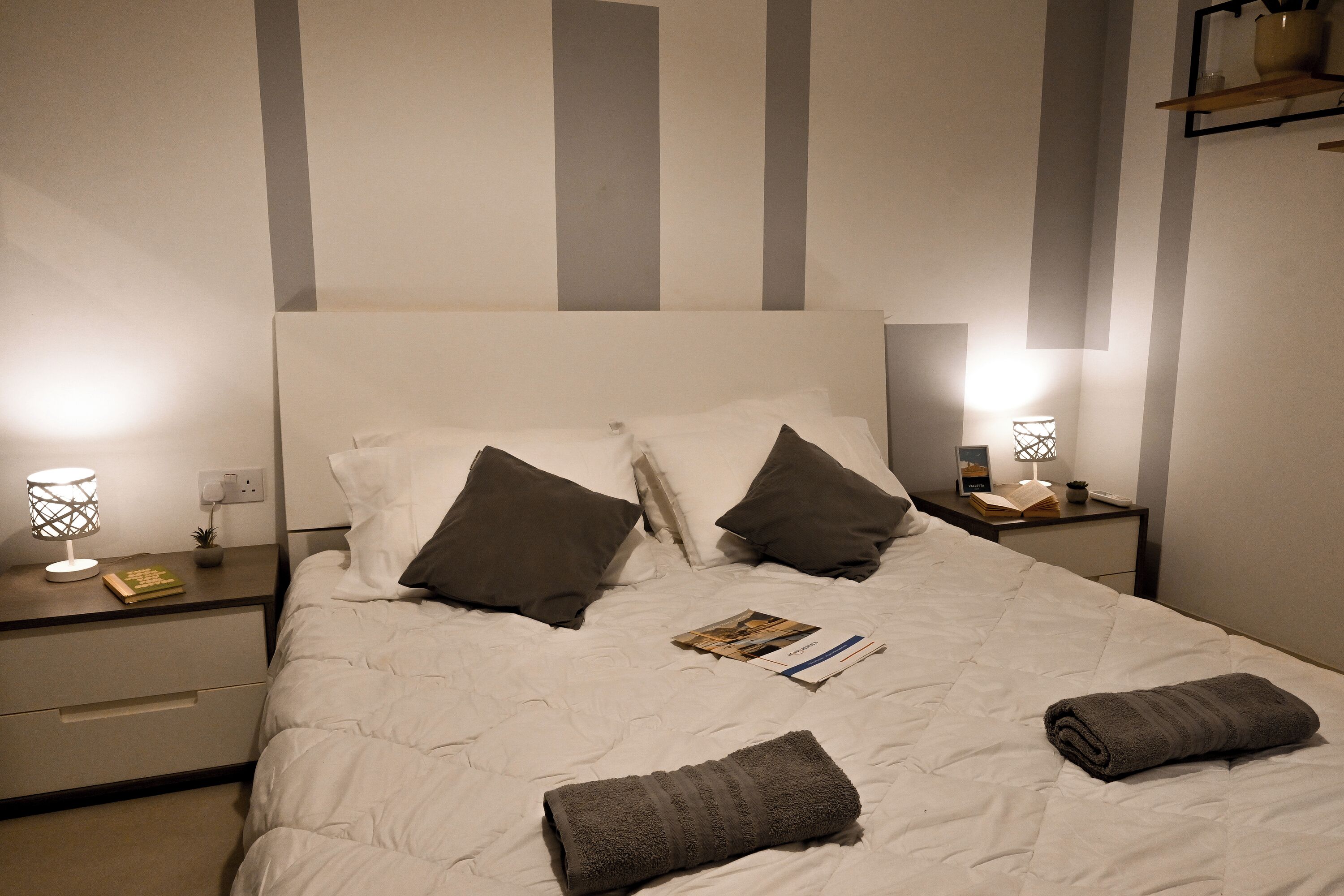 Family Apartment, Multiple Bedrooms (A Sunny Seaview In Central Sliema) | 2 bedrooms, iron/ironing board, free WiFi, bed sheets