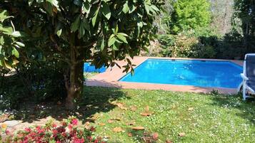 Una piscina riscaldata