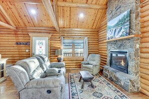 Interior - Walk to Main St! Modern Sturgis Cabin w/ Yard (Sturgis)