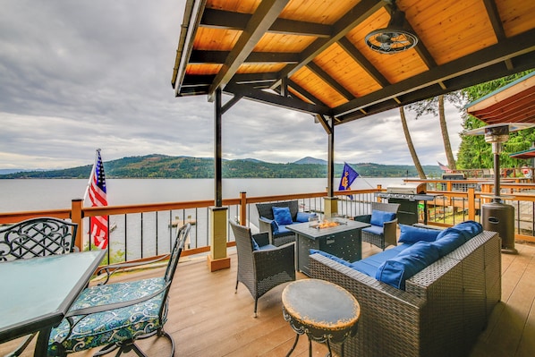 Majoituspaikan julkisivu